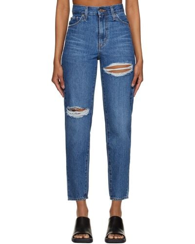 Levi's Indigo 80's Mom Jeans - Blue