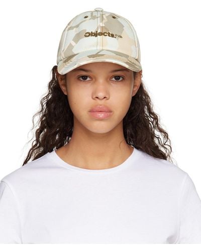 Objects IV Life Camouflage Cap - White