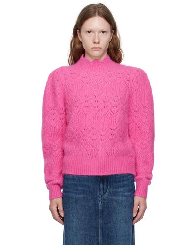 Isabel Marant Galini Sweater - Pink
