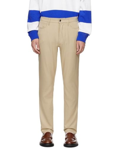 Polo Ralph Lauren Beige Five-pocket Trousers - Blue