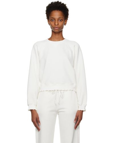 Filippa K Raglan Sweatshirt - White