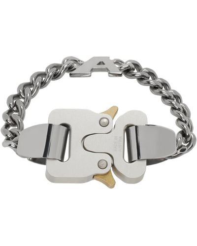 1017 ALYX 9SM 'a' Buckle Bracelet - Metallic