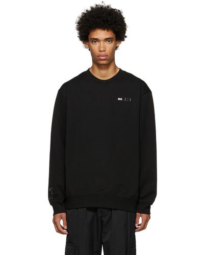 McQ Mcq Black Cotton Sweatshirt