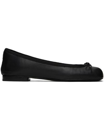 Rag & Bone Black Joey Ballerina Flats