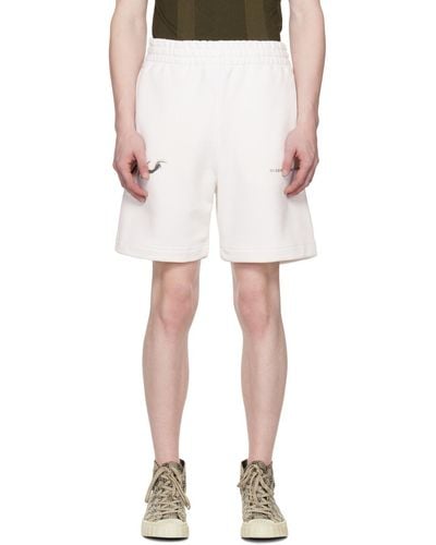 MISBHV Off-white Art Department Shorts - Natural