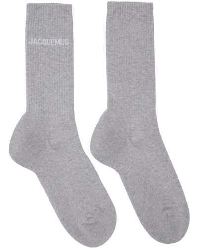Jacquemus 'les Chaussettes ' Socks - Grey