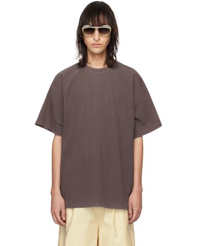 Max Mara T-shirt blocco brun - Violet