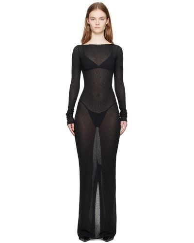 Rhude Ssense Exclusive Maxi Dress - Black