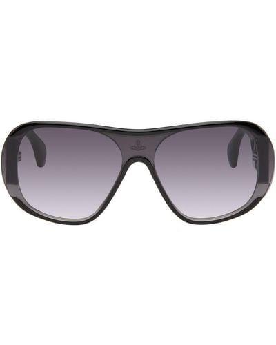 Vivienne Westwood Black Atlanta Sunglasses