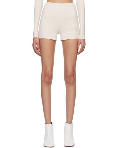 MM6 by Maison Martin Margiela Pink Basic Shorts - Multicolor