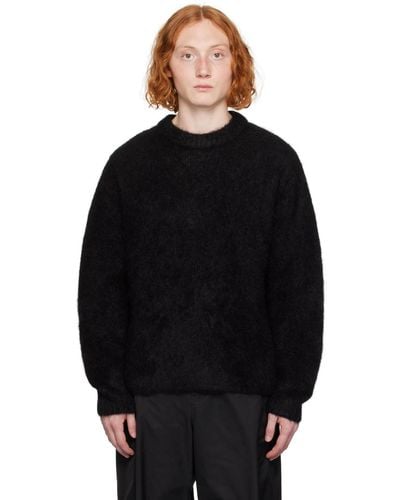 Amomento Brushed Sweater - Black
