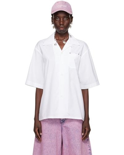 Marni Boxy Shirt - White
