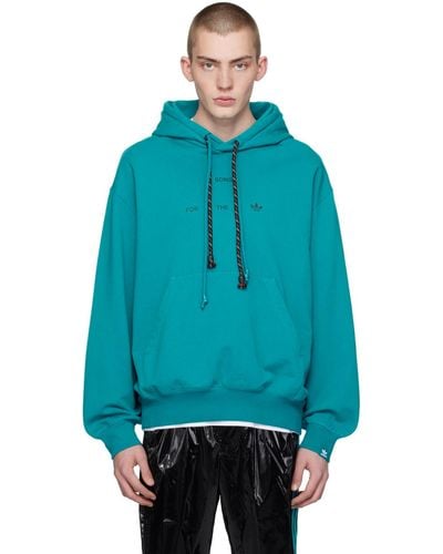 Song For The Mute Adidas Originals Edition Hoodie - Blue