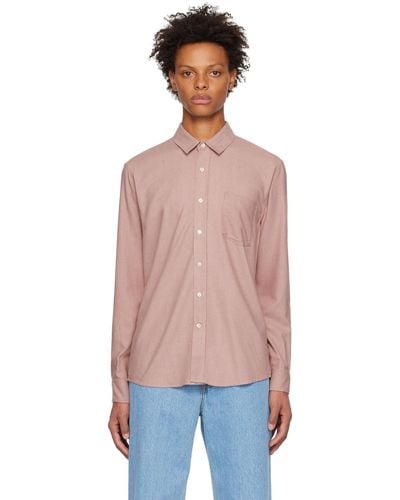 Our Legacy Pink Classic Shirt - Multicolor