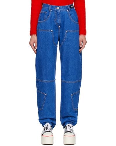 Pushbutton Ue Workwear Jeans - Blue