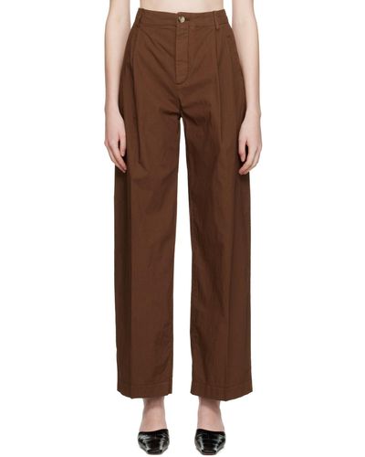 Hope Lungo Trousers - Brown