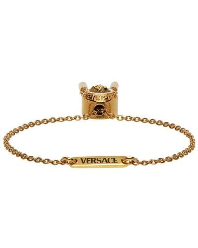 Versace Bronze Medusa Bracelet - Metallic