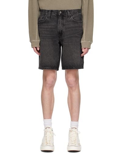 Levi's 468 Denim Shorts - Black