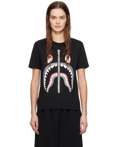A Bathing Ape Shark T-shirt - Black