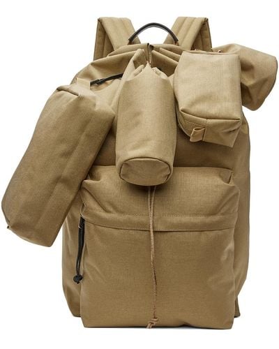 AURALEE Aeta Edition Large Backpack Set - Natural