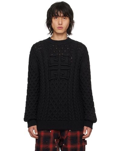 Givenchy 4g セーター - ブラック