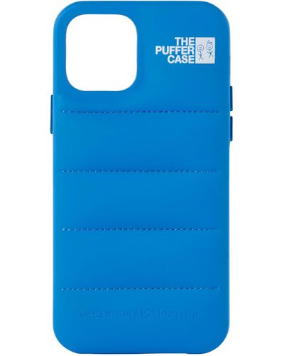 Urban Sophistication 'The Puffer' Iphone 12/12 Pro Case - Blue