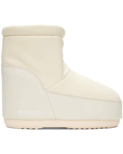 Moon Boot Off-white Icon Low Nolace Boots - Black
