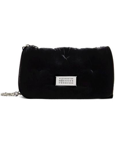 Maison Margiela Black Glam Slam Flap Medium Bag