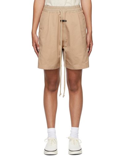 Fear Of God Trouser Shorts - Natural