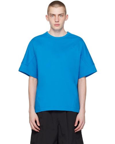 Juun.J Raglan T-shirt - Blue