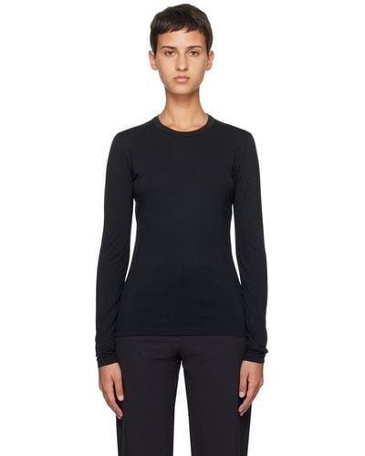 Veilance Frame Long Sleeve T-shirt - Black