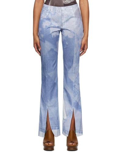 ELLISS Handy Jean Print Jeans - Blue
