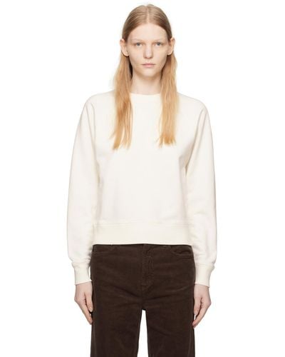 Maison Kitsuné Off- Fox Head Sweatshirt - White