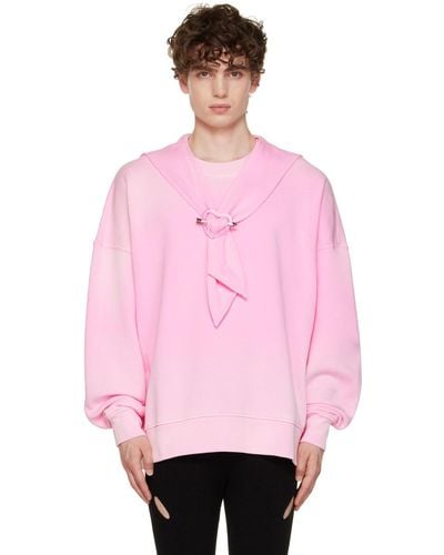 Jean Paul Gaultier Pink 'évidemment' Sailor Sweatshirt