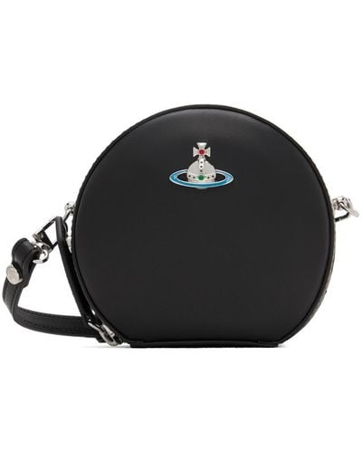 Vivienne Westwood Black Mini Round Bag
