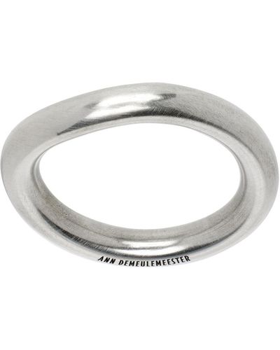 Ann Demeulemeester Marianne Simple Ring - Metallic