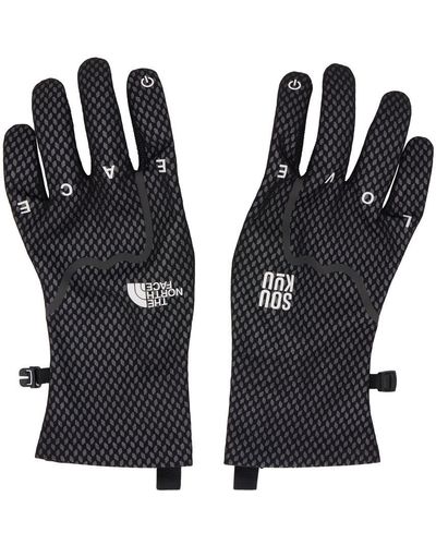 Undercover Black The North Face Edition Soukuu E-tip Gloves