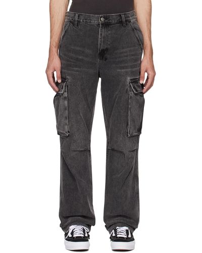 Ksubi Pantalon cargo riot noir