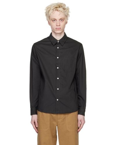 A.P.C. . Black Clément Shirt