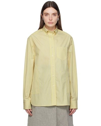 Saks Potts Yellow William Shirt - Multicolour