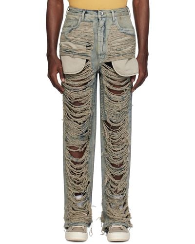 Rick Owens Geth Jeans - Multicolor