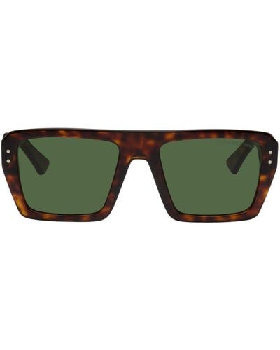 Cutler and Gross Tortoiseshell 1375 Sunglasses - Green