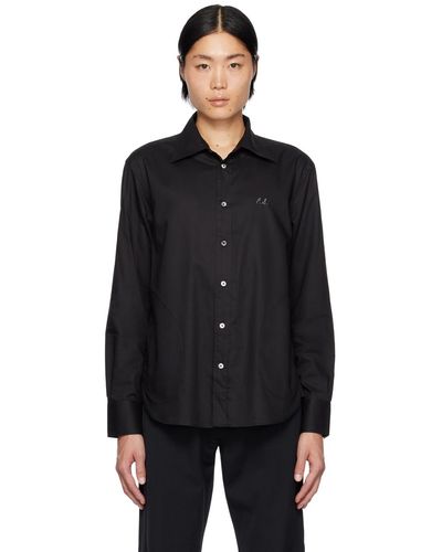 Paul Smith Black Commission Edition Embroidered Shirt