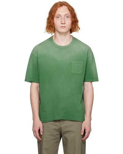 Visvim Jumbo Crash T-shirt - Green