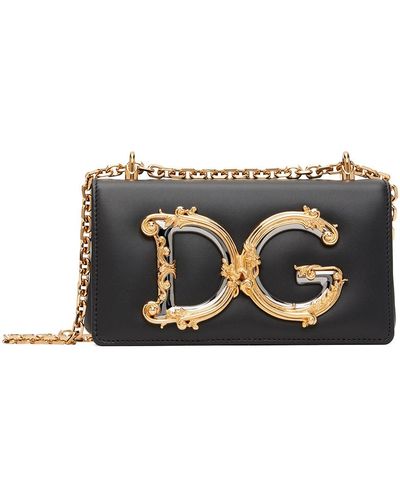 Dolce & Gabbana Dg Girls スマホショルダー - ブラック