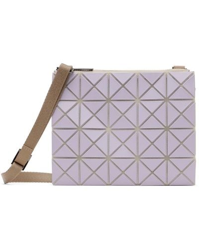 Bao Bao Issey Miyake Petit sac à bandoulière contrasté mauve et - Violet