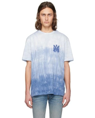 Amiri Dip Dye T-shirt - Blue