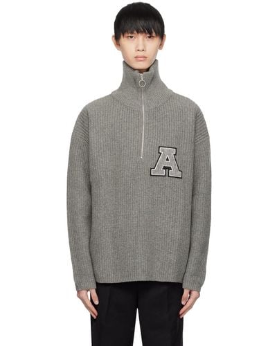 Axel Arigato Team Sweater - Gray