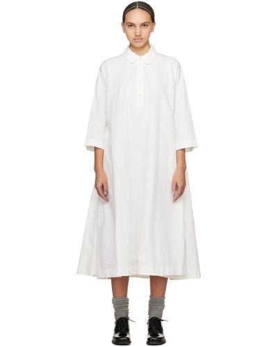 Casey Casey Wow Wow Midi Dress - White