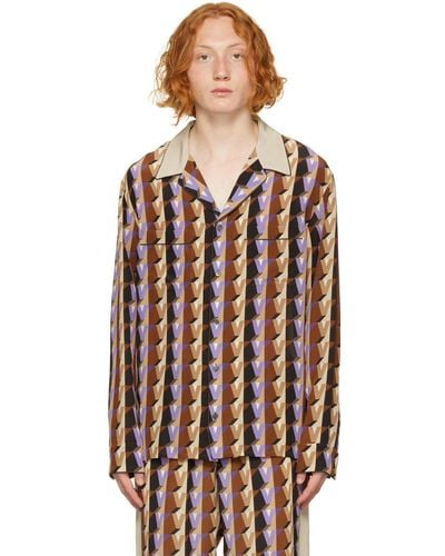 Valentino Multicolour 'v' Pyjama Shirt
